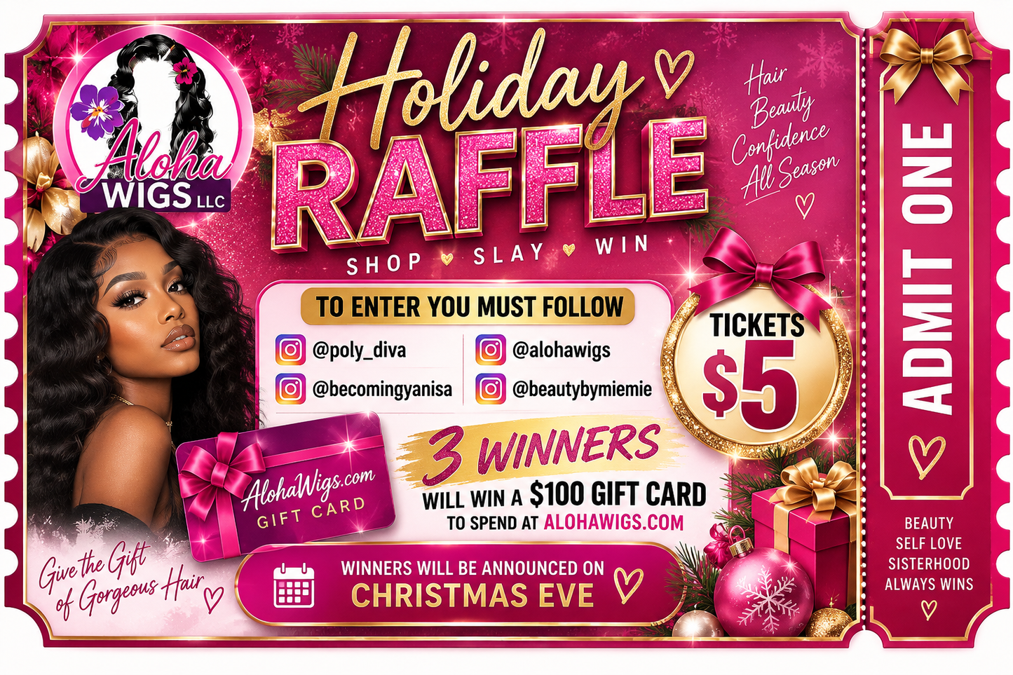 HOLIDAY RAFFLE