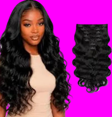 Full head clip-ins (Human)