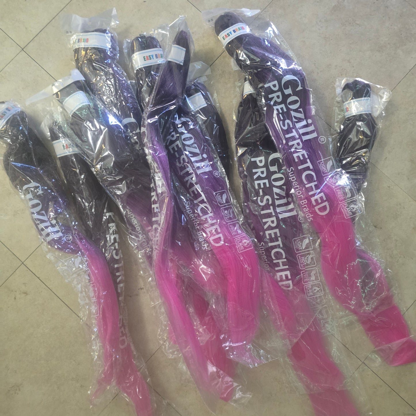 12pack Ombre Braiding Hair