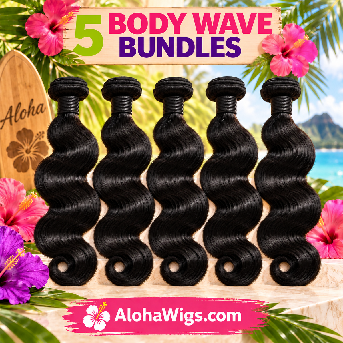 22, 24, 26, 28,30inch 5bundle deal