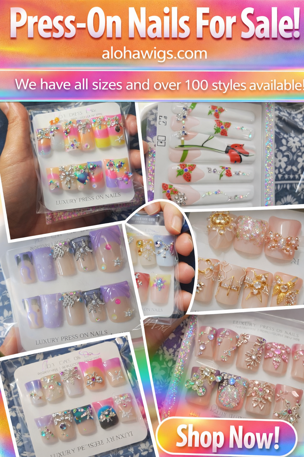 15 pairs press on Nails 💅