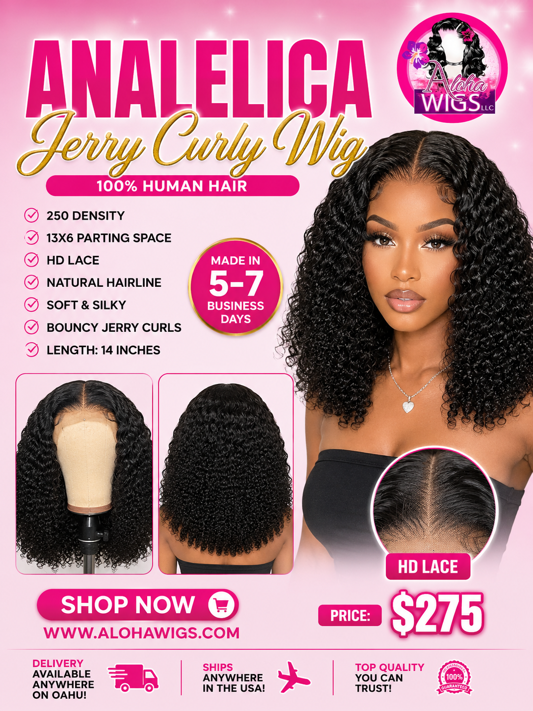 Analelica 14inch (Human) 250 DENSITY